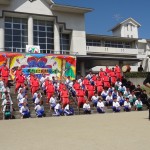 9.10秋桜祭・体育の部＜応援赤＞