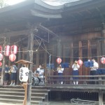 8.20長谷寺祭り・吹奏楽部演奏