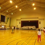 9.4学園祭全校合唱練習