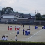 9.6学園祭体育部門朝練