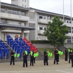 9.7学園祭系列応援練習＜緑＞