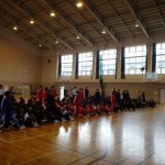 10.5全校集会・後期学級役員任命式
