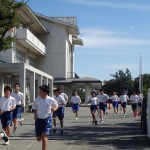 10.18強歩大会練習・校外走(1年)