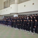 10.23合唱コンクールに向けて埴原先生の合唱指導(２年)