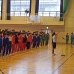 10.28強歩大会開会式・選手宣誓