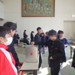 12.7生徒会役員選挙・投票
